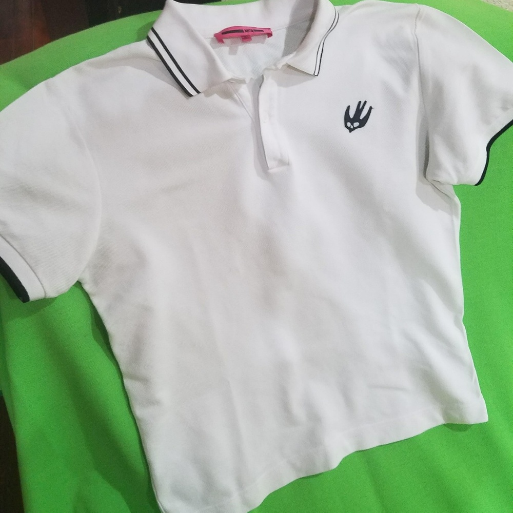 White Alexander Mqueen polo